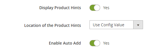 Enable Auto Add switch.