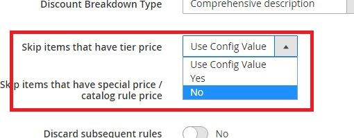 Skip items that have tier price field.